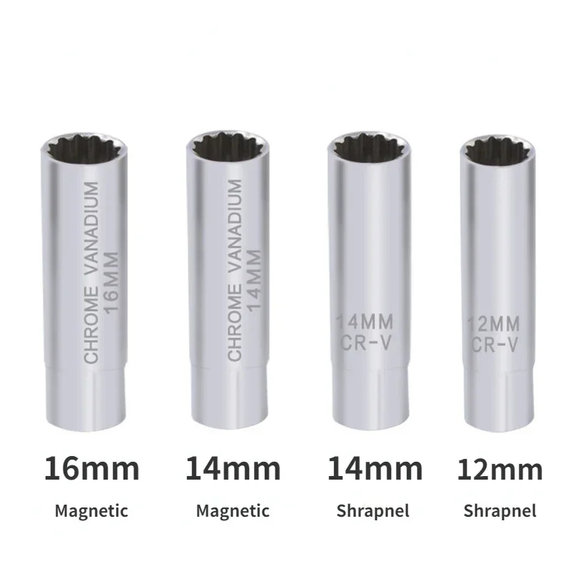 Spark Plug Socket Set - 자석식 점화 플러그 소켓 렌치, 14mm