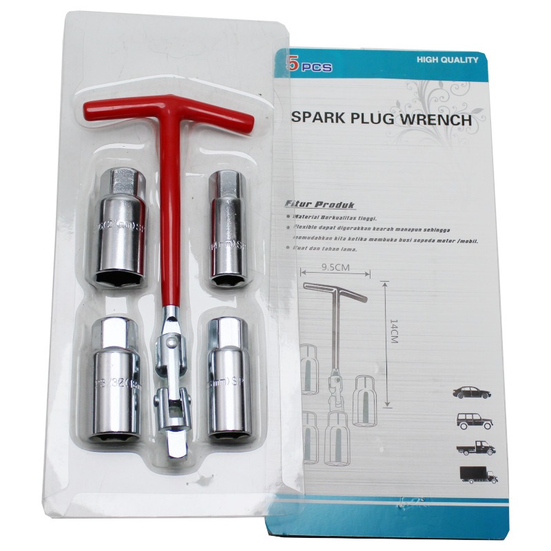 Spark Plug Socket Set - 3 in 1 자동차 오토바이 수리