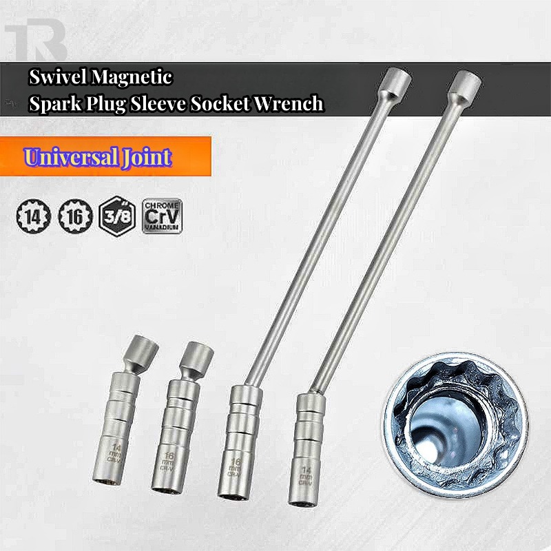 2026 유니버셜 조인트 14/16mm 회전식 마그네틱 - Spark Plug Socket Set 리뷰 및 가격