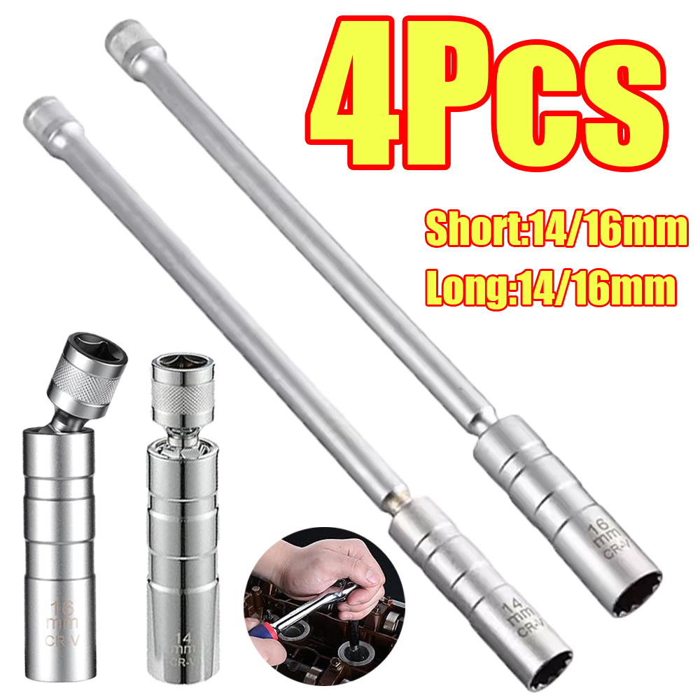 1-4개 14mm 16mm 스파크 플러그 소켓 키 자석 - Spark Plug Socket Set 리뷰 및 가격